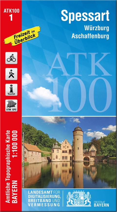 ATK100-1 Spessart (Amtliche Topographische Karte 1:100000)