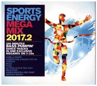 Sports Energy Megamix 2017.2, 3 Audio-CDs -  Various