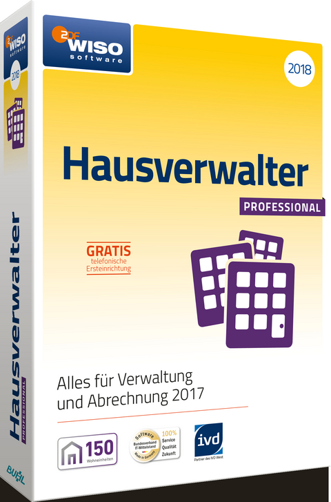 WISO Hausverwalter 2018 Professional