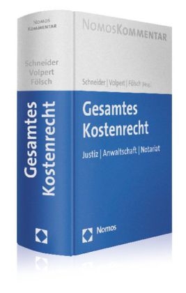 Gesamtes Kostenrecht - 