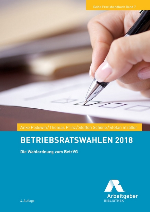 Betriebsratswahlen 2018 - Thomas Prinz, Anke Podewin, Steffen Schöne, Stefan Sträßer