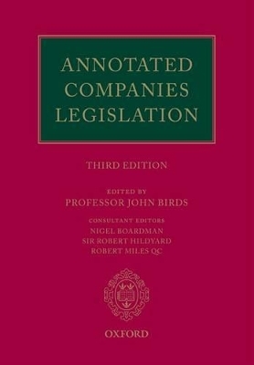 Annotated Companies Legislation - 