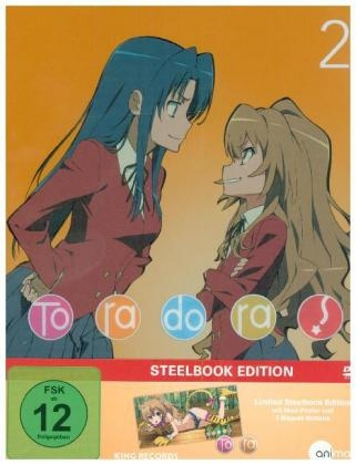 Toradora!. Vol.2, 1 DVD (Limited Steelbook)