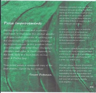 Prose Improvements - Trevor Pateman