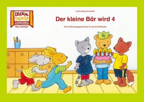 Der kleine Bär wird 4 / Kamishibai Bildkarten - Corina Beurenmeister