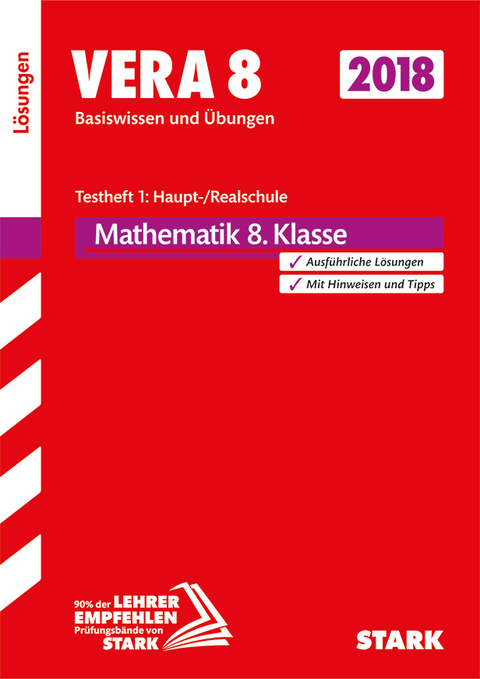 Lösungen zu VERA 8 Testheft 1: Haupt-/Realschule - Mathematik