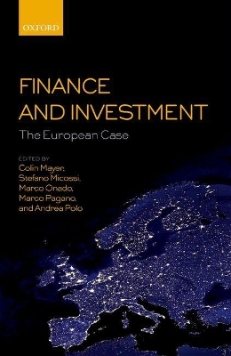 Finance and Investment: The European Case - 