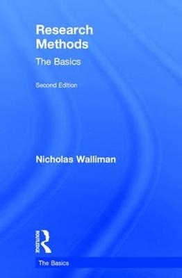 Research Methods: The Basics - Nicholas Walliman