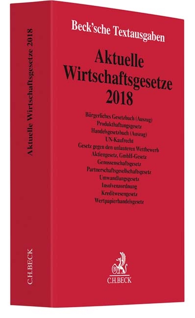 Aktuelle Wirtschaftsgesetze 2018