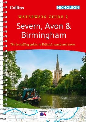 Severn, Avon and Birmingham -  Collins Maps