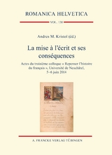 La mise à l'écrit et ses conséquences - Andres M. Kristol