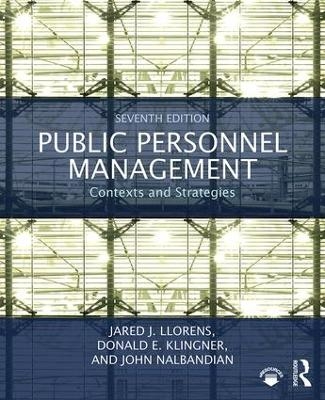 Public Personnel Management - Jared J. Llorens