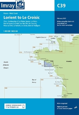 Imray Chart C39 -  Imray