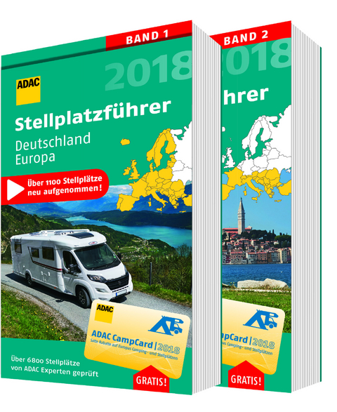 ADAC Stellplatzführer Deutschland und Europa 2018 -  ADAC Verlag GmbH &  Co KG