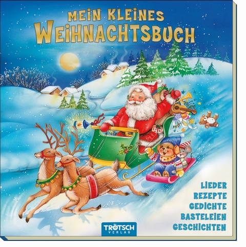 Mein kleines Weihnachtsbuch mit goldenem Farbschnitt