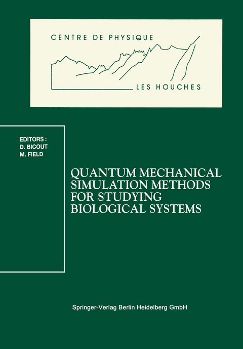 Quantum Mechanical Simulation Methods for Studying Biological Systems - 