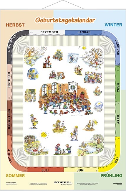 Geburtstagskalender - Heinrich Stiefel