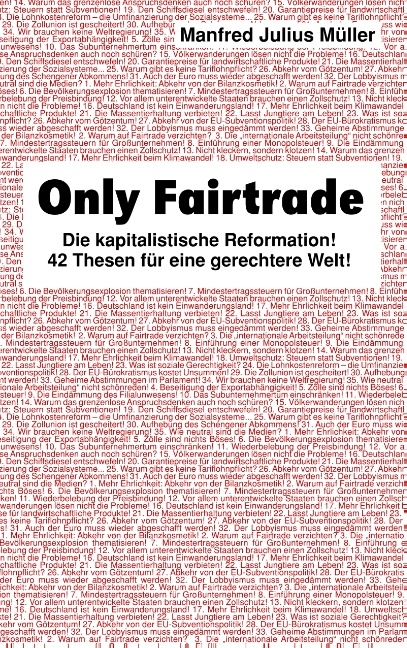 Only Fairtrade - Manfred Julius Müller