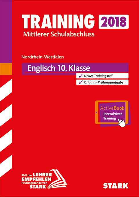 Training Mittlerer Schulabschluss NRW - Englisch, mit DVD - inkl. Online-Prüfungstraining