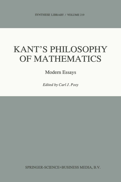 Kant’s Philosophy of Mathematics - 