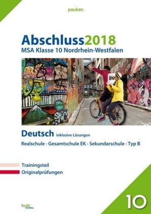 Abschluss 2018 - Mittlerer Schulabschluss Nordrhein-Westfalen Deutsch