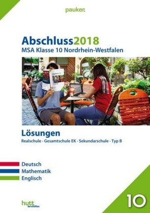 Abschluss 2018 - Mittlerer Schulabschluss Nordrhein-Westfalen Lösungen