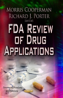 FDA Review of Drug Applications - 