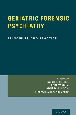 GERIATRIC FORENSIC PSYCHIATRY - 