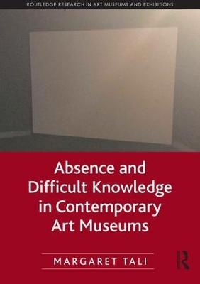 Absence and Difficult Knowledge in Contemporary Art Museums - Margaret Tali