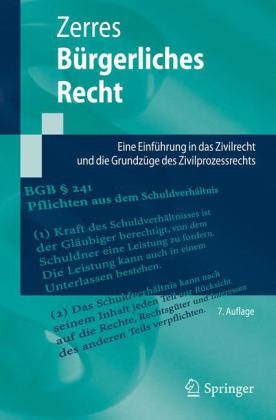 Bürgerliches Recht - Thomas Zerres