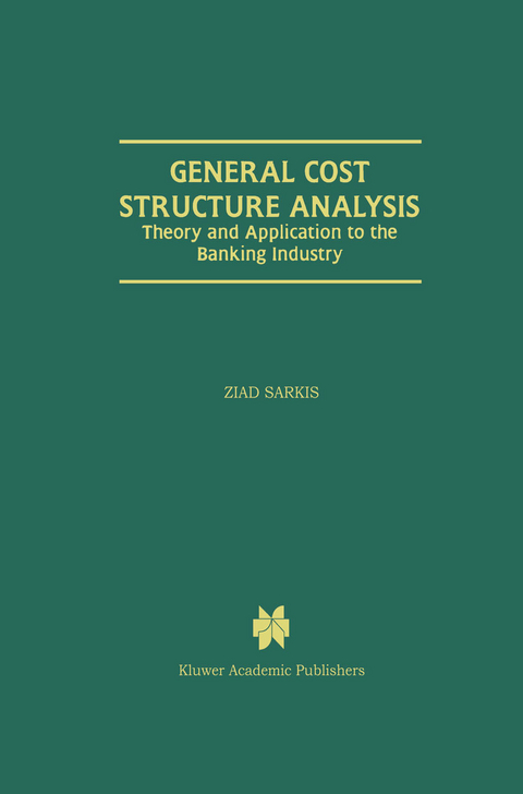 General Cost Structure Analysis - Ziad Sarkis