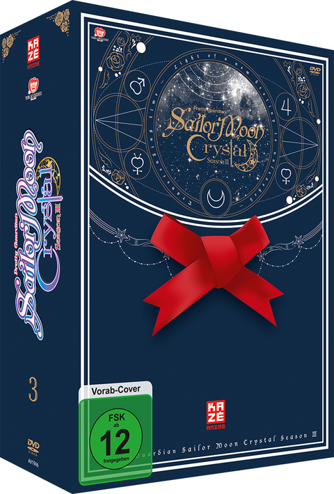 Sailor Moon Crystal - DVD 5 (2 DVDs) + Sammelschuber (Limited Edition) - Munehisa Sakai