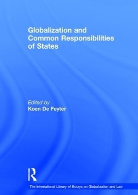 Globalization and Common Responsibilities of States - Koen De Feyter