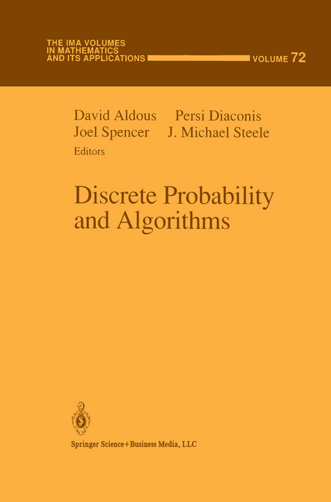 Discrete Probability and Algorithms - 