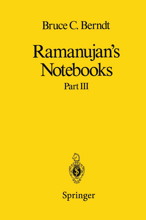 Ramanujan’s Notebooks - Bruce C. Berndt