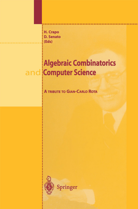 Algebraic Combinatorics and Computer Science - 