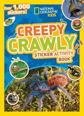 Creepy Crawly Sticker Activity Book -  National Geographic Kids