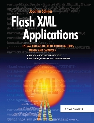 Flash XML Applications - Joachim Schnier