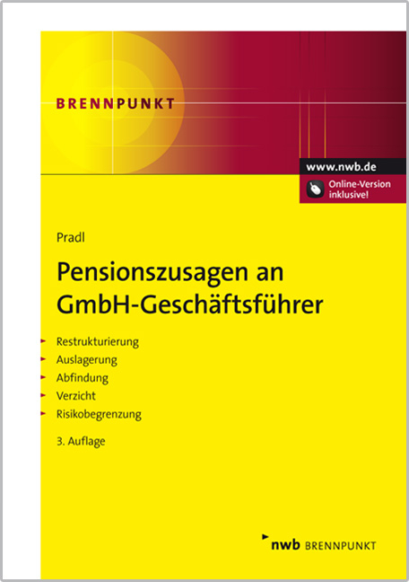 Pensionszusagen an GmbH-Geschäftsführer