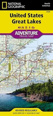 United States, Great Lakes Adventure Maps - National Geographic Maps