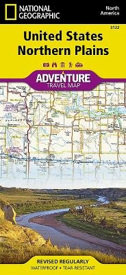 United States, Northern Plains Adventure Map - National Geographic Maps