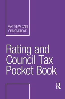 Rating and Council Tax Pocket Book - Matthew Cain Ormondroyd