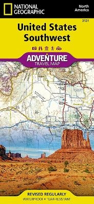 United States, Southwest Adventure Map - National Geographic Maps