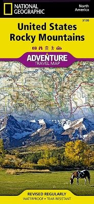 United States, Rocky Mountains Adventure Map - National Geographic Maps