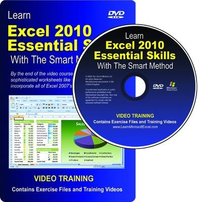 Learn Excel 2010 Essential Skills with The Smart Method DVD ROM Video Course - Mike Smart