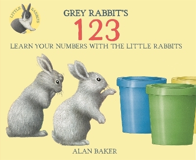 Little Rabbits: Gray Rabbit's 123 - Alan Baker