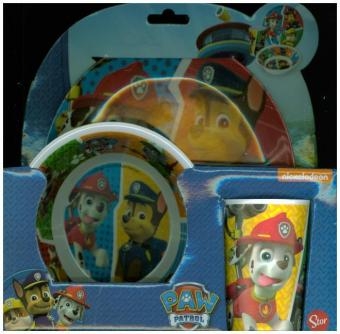 Paw Patrol, Frühstücksset 3tlg.