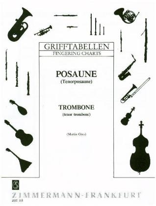 Grifftabelle für Posaune (Tenor) - 