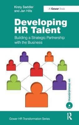 Developing HR Talent - Kirsty Saddler, Jan Hills