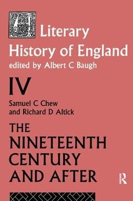 A Literary History of England Vol. 4 - 